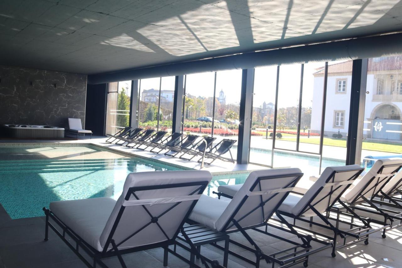 Solar Do Requeijo By Luna Hotels & Resorts Arcos de Valdevez Εξωτερικό φωτογραφία The indoor pool at the hotel